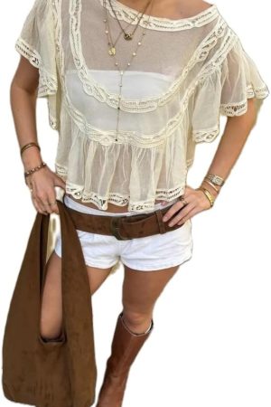 Women Chiffon Poncho Top Mesh Sheer Shawl Wraps Capes Batwing Sleeve Blouse Cover Up Wedding Party