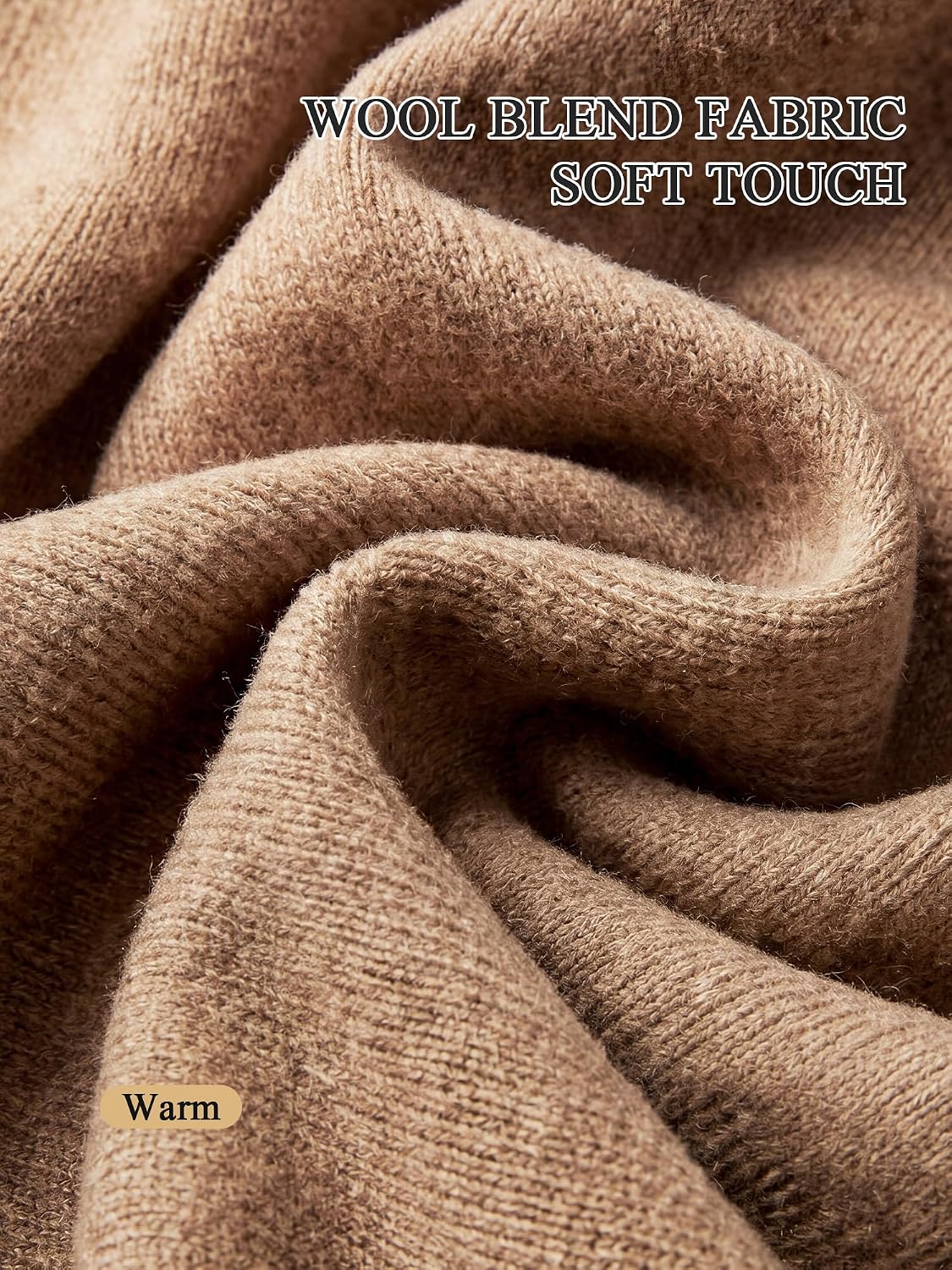 Women's Versatile Knitted Shawls Wraps Scarf Poncho Sweater with Buttons Lightweight Spring Fall Summer Wraps Cloak - Image 2